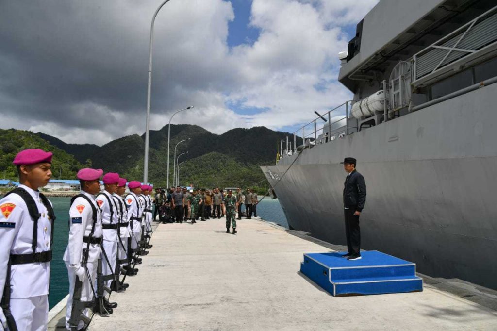 Presiden RI saat Kunjungannya ke Natuna