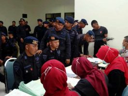 229 Brimob Polda Kepri Jalani Tes Kesehatan Paska penugasan di Natuna