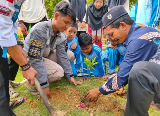 IPPMKK saat di pulau terpencil di Kecamatan Moro