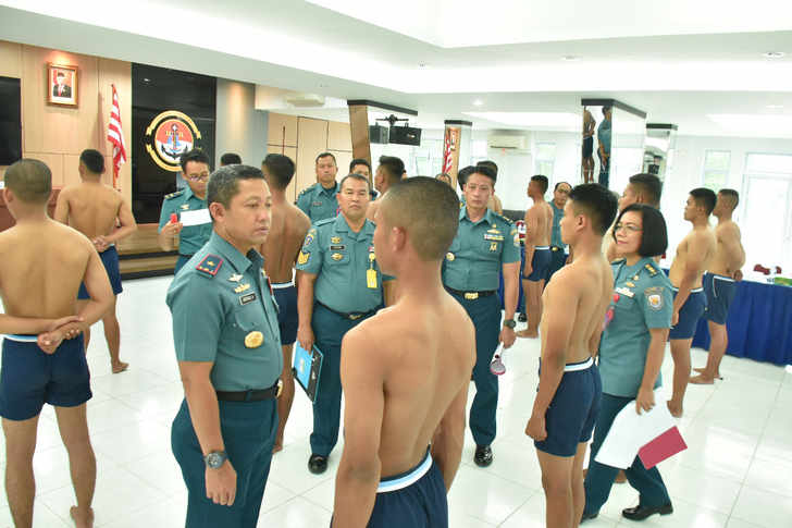 Danlantamal IV Pimpin Sidang Pantukhirda Calon Tamtama Pria TNI AL