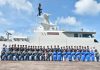 Penyambutan KRI BUBARA-868 Di Dermaga TNI AL Tanjung Uban
