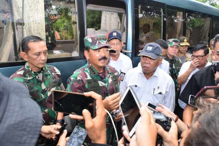 Menteri PUPR dan Panglima TNI