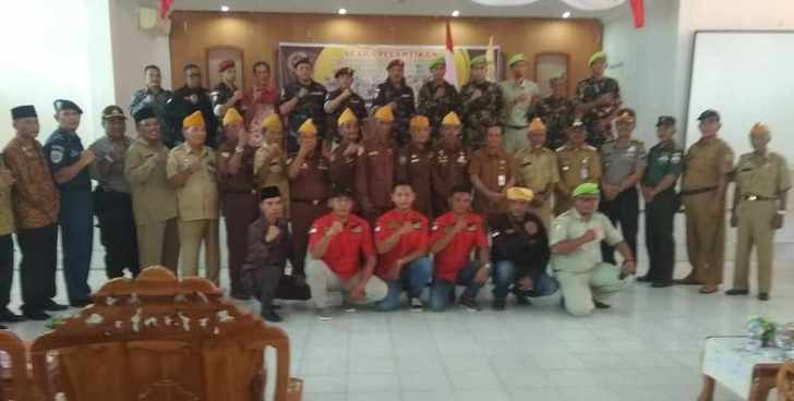 Pengukuhan Veteran di Balai Sri Gading Tanjungbatu