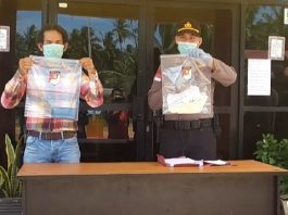 Konfrensi Pers Polsek Palmatak, terkait pencabulan anak dibawah umur