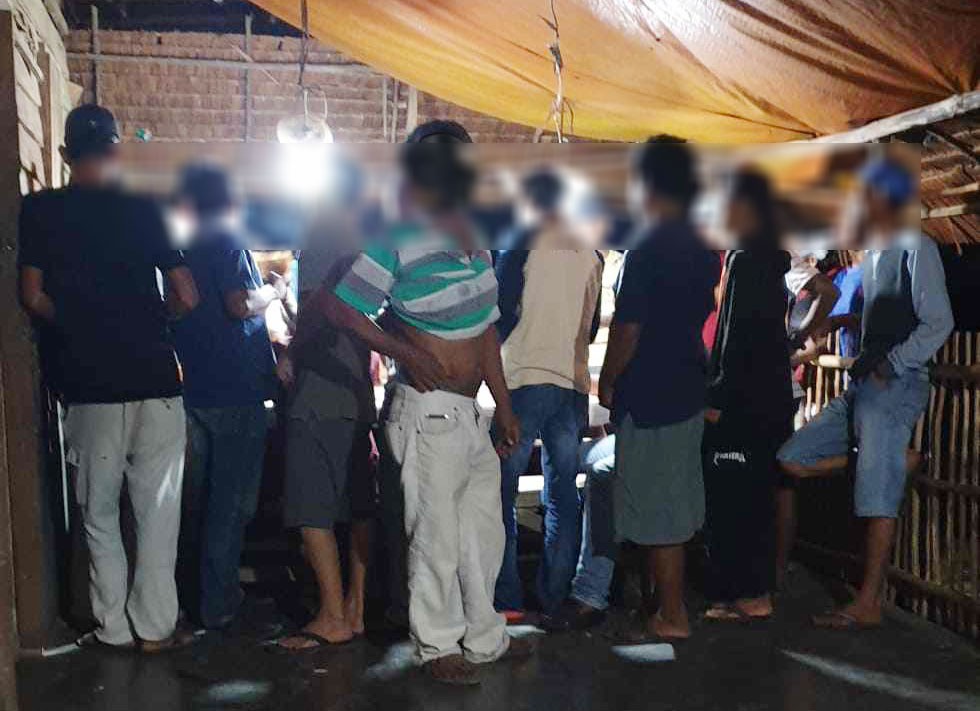 Perjudian jenis dadu di Prayun yang dianggap meresahkan masyarakat, disaat wabah virus covid-19, Kamis (03/04/2020).