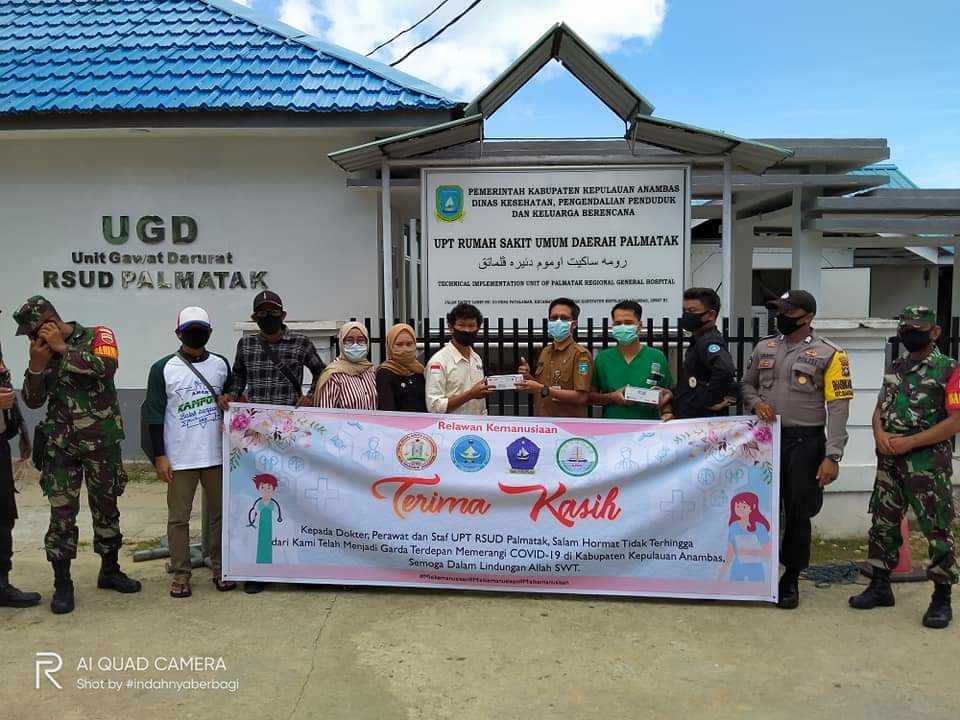 Relawan Kemanusiaan NGO-SEBORA Datangi 3 Rumah Sakit di Anambas