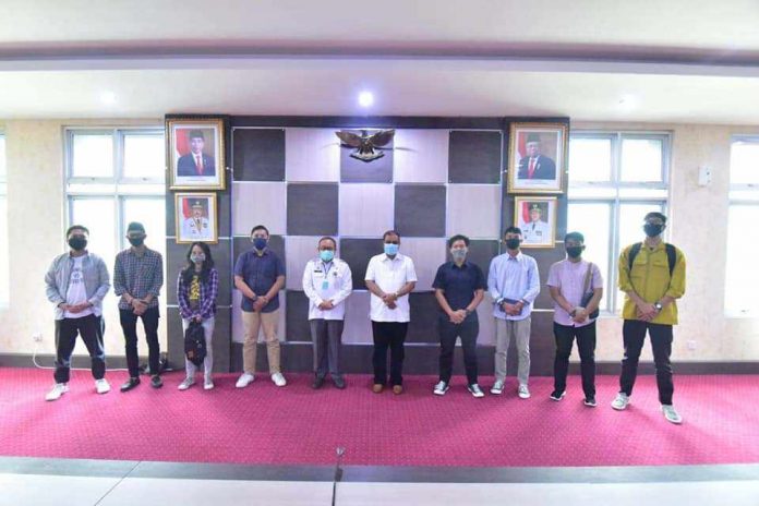 Audensi Mahasiswa Terkait penanganan covid-19 di Kabupaten Karimun