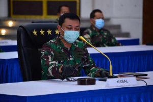 Kepala Staf Angkatan Laut (Kasal) Laksamana TNI Siwi Sukma Adji, saat meremikan Masjid Al-Ihsan