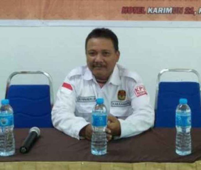 Ketua Komisi Pemilihan Umum (KPU) Kabupaten Karimun, Eko Purwandoko.