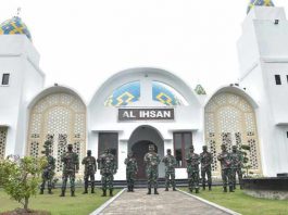 Peresmian masjid Al-Ihsan
