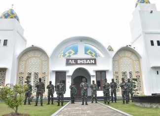 Peresmian masjid Al-Ihsan