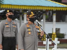 Ziarah Ke Taman Makam Pahlawan, Pusara Bhakti Kundur, Pada Pringatan Hari Bhayangkara Ke-74
