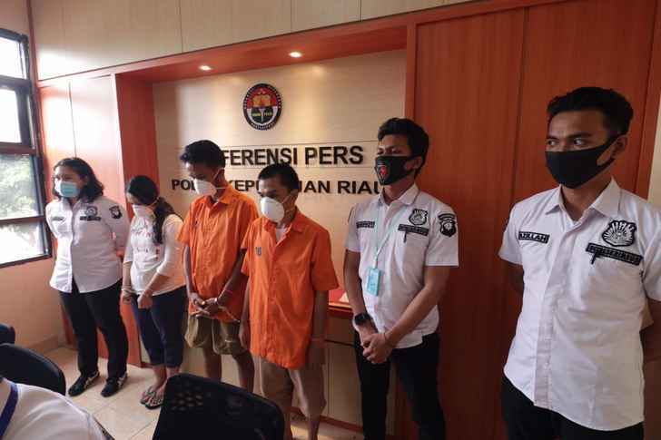 Dit Reskrimsus Polda Kepri Berhasil Membongkar Sindikat Pembobolan Rekening Dengan Kerugian Rp 415.596.464,-