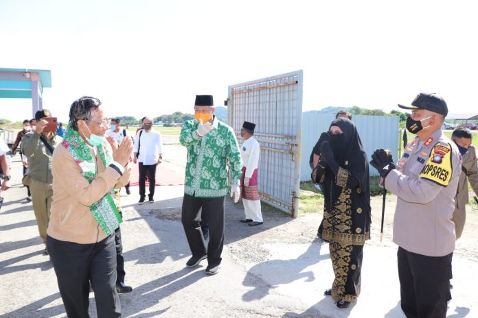 Kunker Menko Polhukam dan Mendagri ke Kabupaten Anambas, Kamis (04/06/2020).