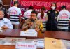 Lima orang tersangka perdagangan orang