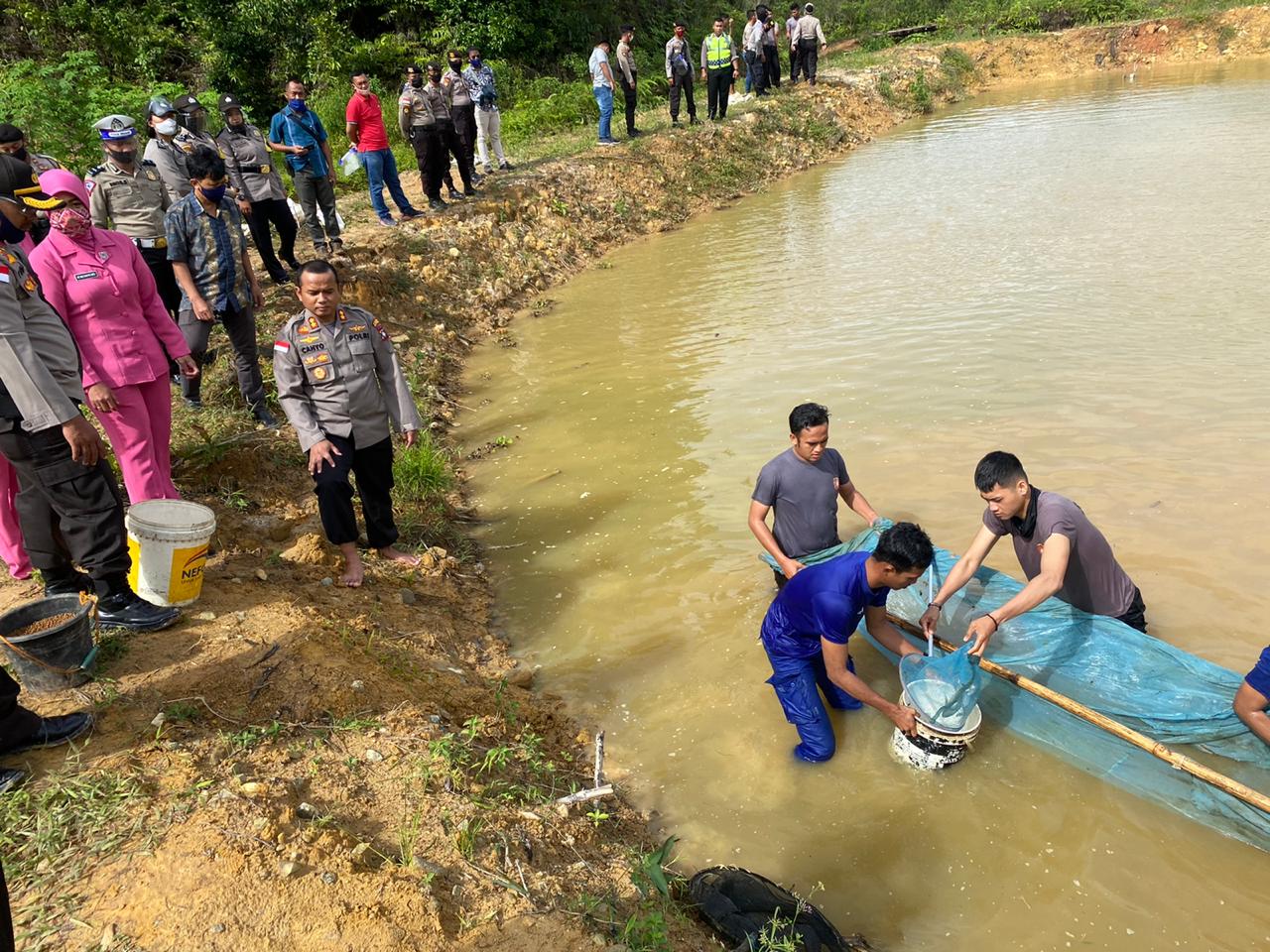 Panen raya Polres Kepulauan Anambas