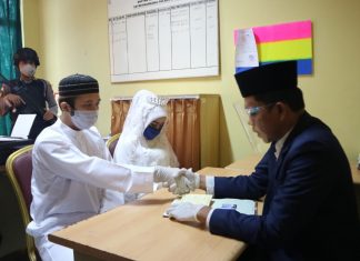 Tahanan Kasus Narkoba, Nikah di ruang Satres Narkoba Polres Bintan