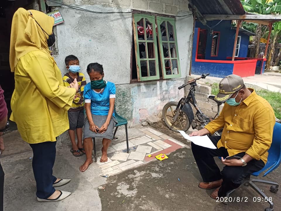 Bupati Karimun Tinjau Kondisi Keluarga Ibu Adea Fitri Yang Sedang Sulit