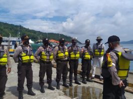 Polres Anambas Patroli ke pulau-pulau dalam cipkon Pilkada 2020