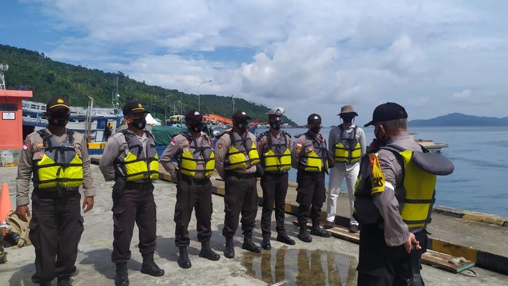 Patroli Ke Pulau-Pulau Dalam Rangka Cipkon Untuk Pilkada Aman, Damai Dan Sehat