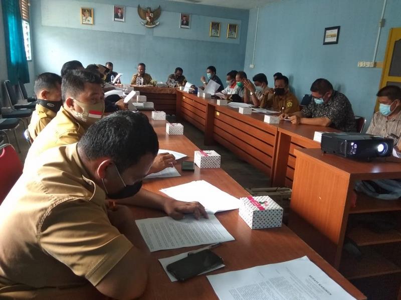 Rapat penerapan protokol kesehatan