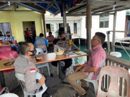 Silaturahmi Polres Anambas bersama Paslon Independen