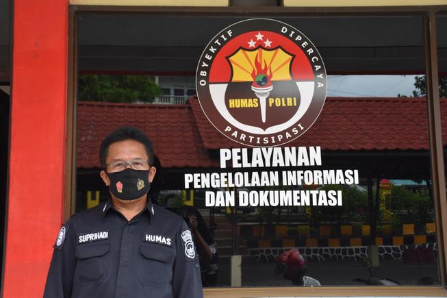 Serah Terima Jabatan Kapolres Tanjungpinang Terapkan Protokol Kesehatan