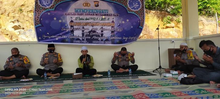 Peringati Maulid Nabi Muhammad Saw 1442 H, Polres Kepulauan Anambas Gelar Tausiah Peringati Maulid Nabi Muhammad Saw 1442 H, Polres Kepulauan Anambas Gelar Tausiah