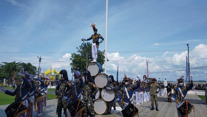 Genderang Suling Gita Jala Taruna AAL Angkatan LXVII Getarkan Negeri Seribu Pantun Genderang Suling Gita Jala Taruna AAL Angkatan LXVII Getarkan Negeri Seribu Pantun