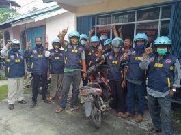 Ojek Helm Biru