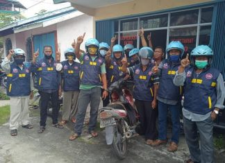 Ojek Helm Biru