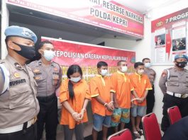 Pemusnahan barang kuti narkoa di Batam