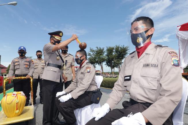 Upacara Pembukaan Pendidikan Bintara Polri TA 2020-2021 SPN Polda Kepri