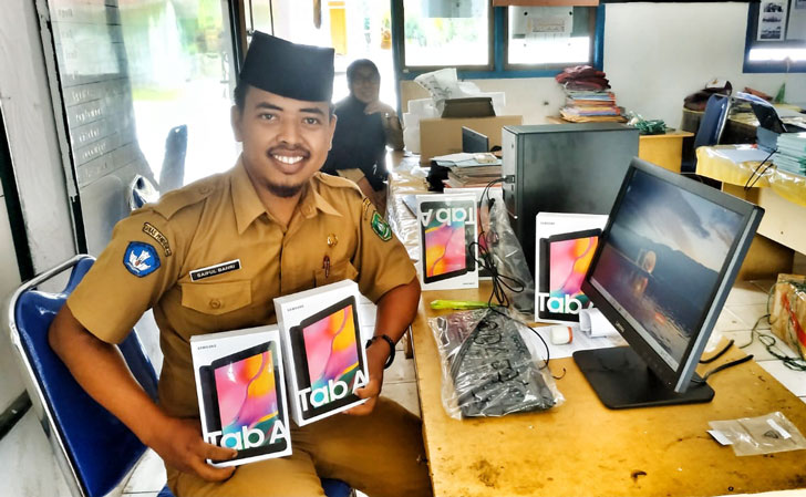 Syaipul Bahri,S.Pd Guru SD Negeri 14 Bandul Tasik Putripuyu, Kepulauan Meranti, Riau.