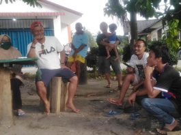 Ery Swandi, Anggota DPRD Provinsi Kepri, saat melakukan peninjauan pembangunan disejumlah tempat di wilayah Kecamatan Kundur