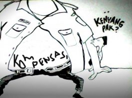 Karikatur dana kompensasi nelayan