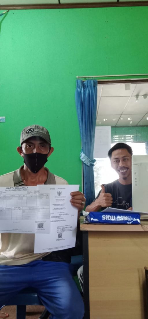 Nikmati Trobosan Disdukpencapil Inhil, Yanda: Kami Benar-benar Merasa Terbantu Oleh Program ini