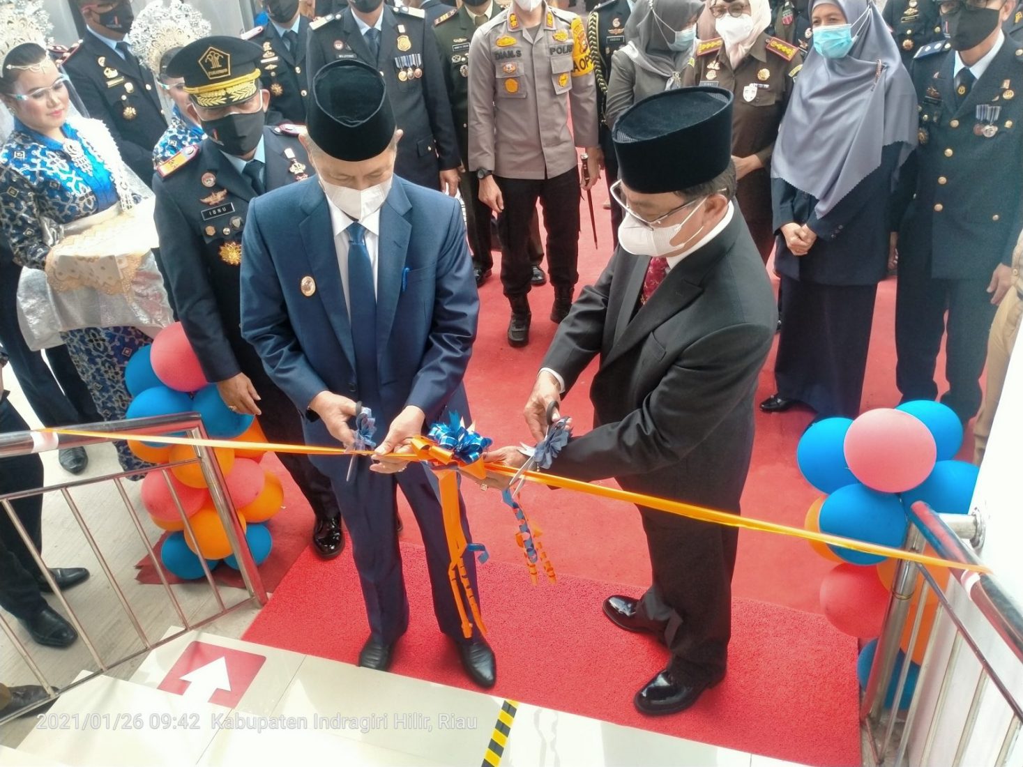 Sempena HUT Bhakti ke 71, Kantor Imigrasi Kelas II TPI Tembilahan Telah Diresmikan