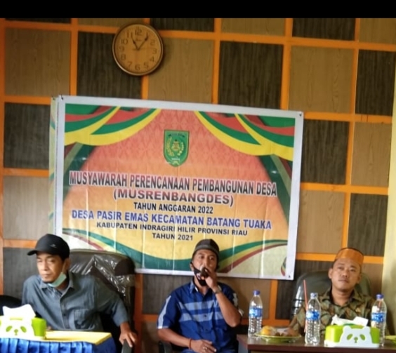 MusrenbangDes, Ini Poin Yang di Prioritaskan Masyarakat Desa Pasir Emas