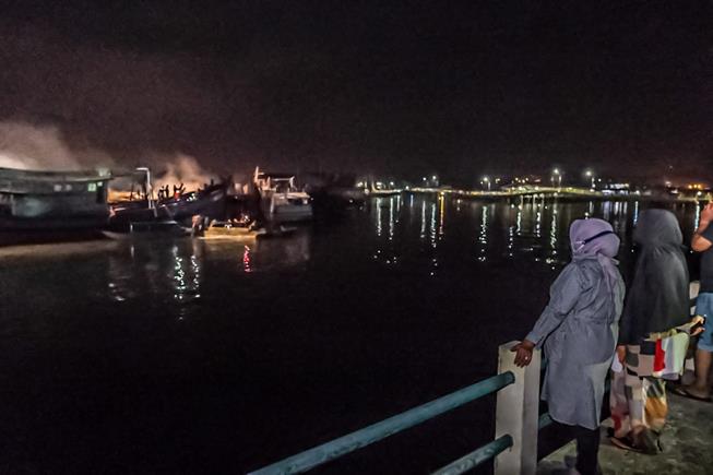 Kebakaran di Kampung Bugis Tg Pinang