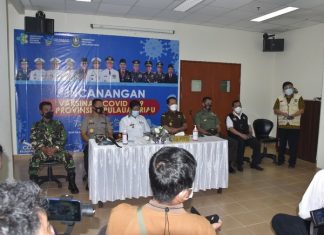 Penyuntikan Vaksin Sinovac perdana di Kepri