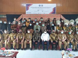 Foto bersama usai Pelantikan Kepengurusan HIMAP2K Priode 2021-2022