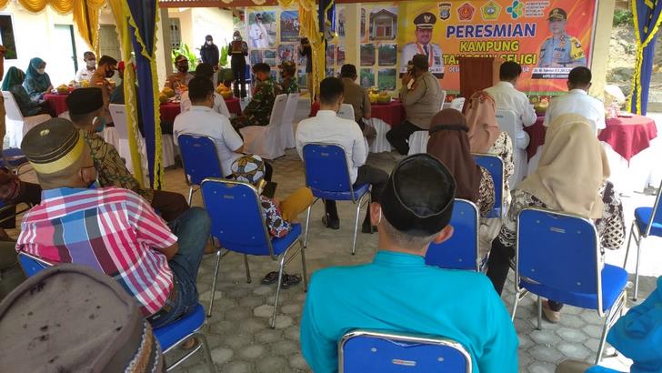 Peresmian Desa Lubuk Sebagai Kampung Tangguh Seligi Peresmian Desa Lubuk Sebagai Kampung Tangguh Seligi