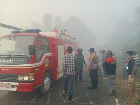 Karhutla hingga membakar rumah warga di Tanjungberlian