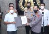 Menpora Zainudin Amali dan Kapolri Jenderal Listyo Sigit Prabowo