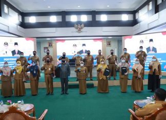 Walikota Tanjungpinang Serahkan DPA-SKPD Tahun Anggaran 2021