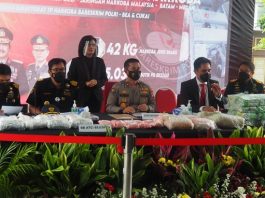 Bareskrim dan Bea Cukai Gagalkan Peredaran 42,3 Kg Sabu dan 85 Ribu Ekstasi