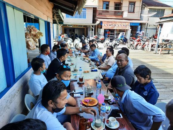 Cofee Morning Cabjari Tarempa dan Wartawan, Eratkan Silaturahmi Cofee Morning Cabjari Tarempa dan Wartawan, Eratkan Silaturahmi