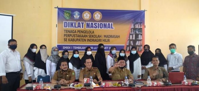 Diklat Nasional Tenaga pengelola Perpustakaan di Inhil
