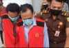 Dua terdakwa IS dan JS saat jadi tersangka dan dilakukan penahanan oleh Kejari Karimun